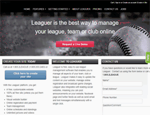Tablet Screenshot of leaguer.org